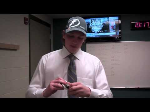2012 NHL Draft Day Reactions with Andrei Vasilevski of the Tampa Bay Lightning
