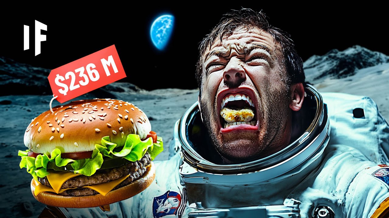 What If You Ate a Burger on the Moon?