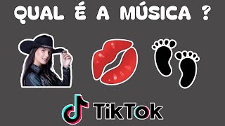 🔊 ADIVINHE A MÚSICA DO TIKTOK PELOS EMOJIS 😍 - Duvido acertar todas 🎯