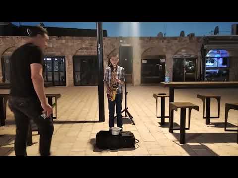 OBSESSION & WADE IN THE WATER (SAXOPHONE COVER BY RONEN ZILBERMAN 13.5 YEARS OLD)