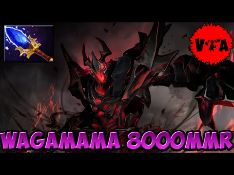 Dota 2 - Wagamama 8000 MMR Plays Shadow Fiend vol #1 - Ranked Match