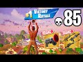 85 Elimination Travis Scott Solo Squads WINS “ZeroBuild/Build” Gameplay (NEW Fortnite Chapter 5)!