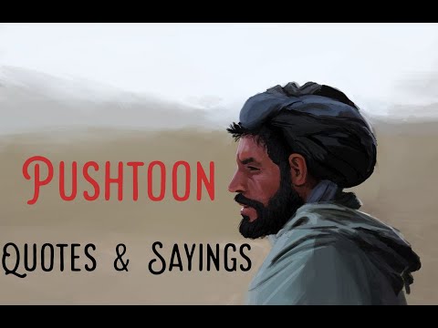 PUSHTOON QUOTES & SAYINGS