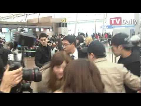 130308 Infinite at Incheon Airport (TV Daily)