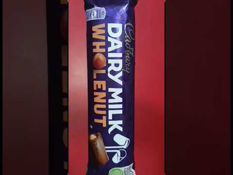 Cadbury Dairy Milk Wholenut Chocolate🍫🍫#asmr #youtubeshorts #shortsfeed #shorts #painduchannel