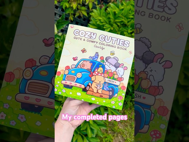 Vídeo relacionado con Fluffy Times Vol. 3: Cozy Coloring Book for Adults & Teens Featuring Cute Animal Friends in Soft Daily Moments (Fluffy Times Coloring)