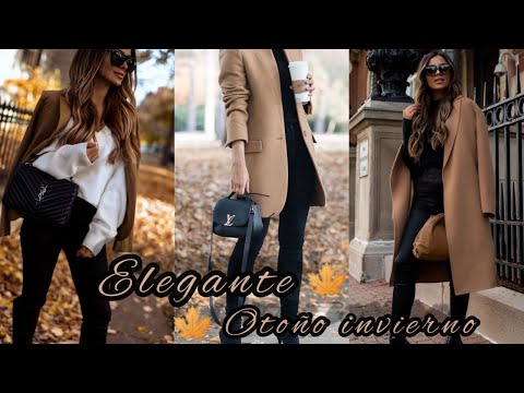 OTOÑO LOOKS 2022 OUTFITS DE MODA 2022 MODA 23 OUTFITS OTOÑO INVIERNO PARA MUJER