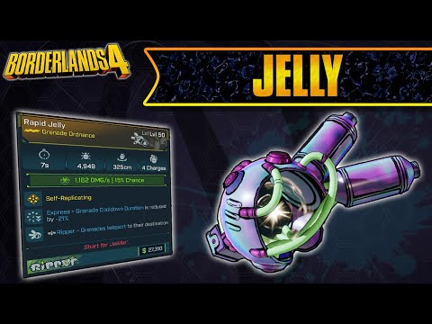 Borderlands 4 | Jelly Legendary Weapon Guide (Bouncy Hazards!)