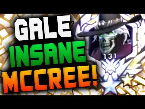 GALE INSANE TRACER | MCCREE! [ OVERWATCH SEASON 18 TOP 500 ]