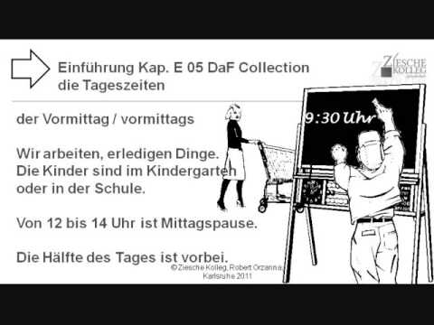 Kap. Einführung 05 Die Tageszeiten der Vormittag