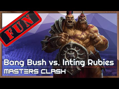 Bang Bush vs. Inting for Ruby - Masters Clash Q2 - Heroes of the Storm 2022