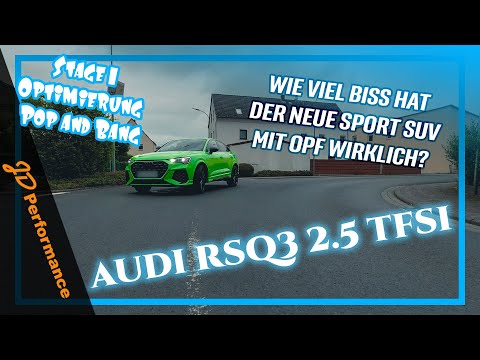 Audi RSQ3 2.5 OPF Stage 1 I Tuning | Pop and Bang Sound Package | 0-100 | 100-200 | Chip Tuning