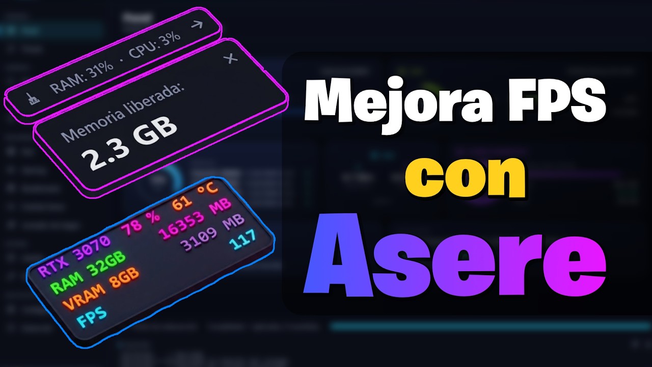 Juega Como Mereces: Asere incluye Nuevo Overlay y Lanzador de Juegos #dprojects #fps #windows
