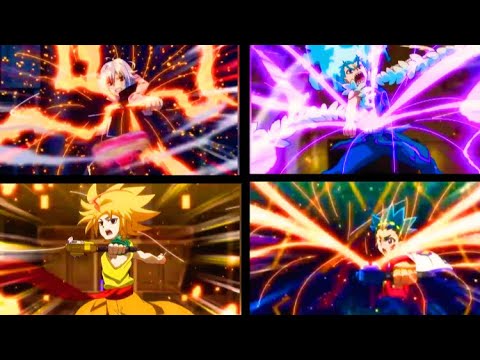 Shu vs valt vs free vs Lui [FANMADE] beyblade burst [AMV]
