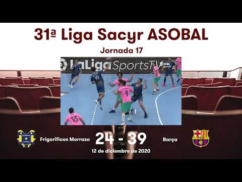 31ª Liga Sacyr ASOBAL J17: Frigoríficos Morrazo - Barça 24-39