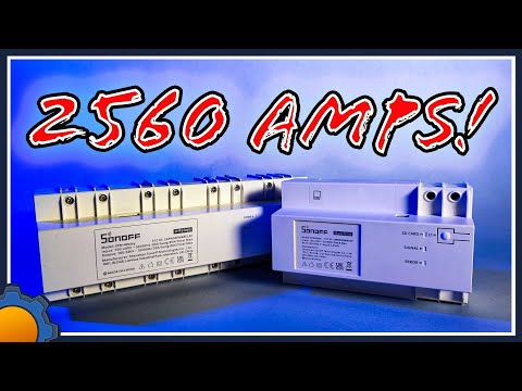 Išmanusis sukraunamas galios matuoklis Sonoff SPM-4Relay video
