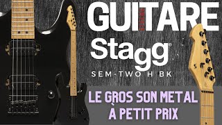Video thumbnail for Stagg SEM-TWO H BK : Le gros son metal à petit prix ! by GUITARE XTREME MAGAZINE