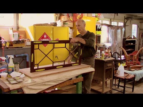 Restoring an Antique Federal Secretary - Thomas Johnson Antique Furniture Restoration