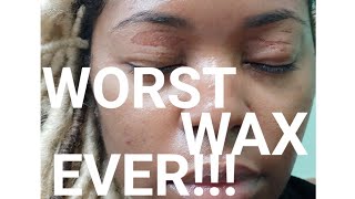 How To Get Rid of Wax Burns quick/ My worst eyebrow experience