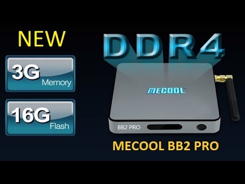 MECOOL ВВ2 PRO TV BOX RAM 3GB DDR4 + 16GB Amlogic S912 Android 6.0