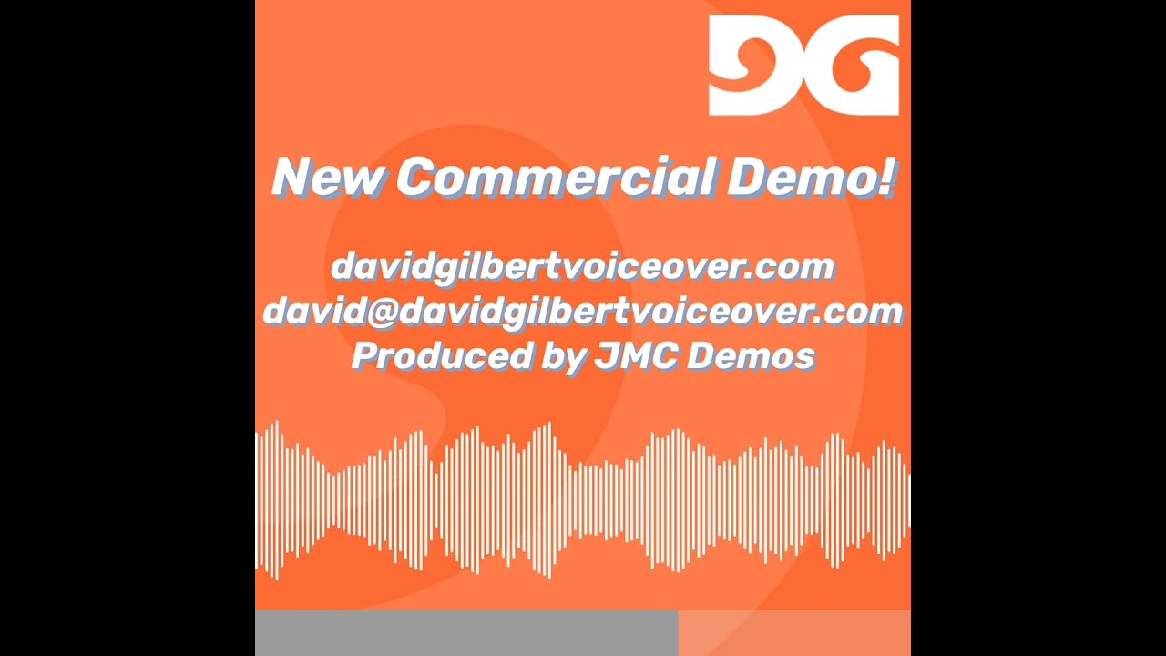 Promotional video thumbnail 1 for David Gilbert Voice Over Ltd.