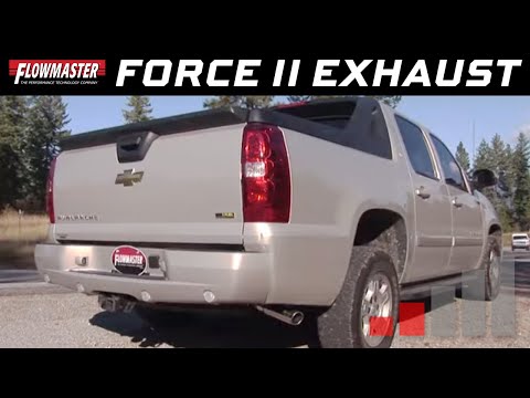 2007-08 Suburban, Avalanche, Yukon XL 5.3L - Force II Cat-back Exhaust System 817547