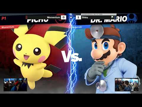 TSL 155 - Winners Round 1 - Momentum (Pichu) vs Shiny (Ken, Dr. Mario)