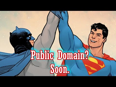 Batman goes public domain!  What happens when classic characters are free to use