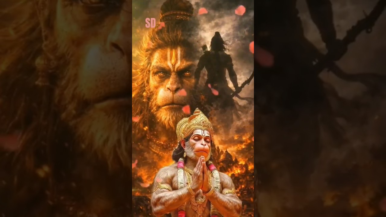 🔥महाबली हनुमान🔥🙏🚩#hanumanji #hanuman #jaishreeram#shortsfeed #viralshort #bhakti