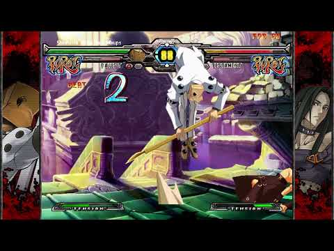GGXXAC+R: Faust Big Damage Round Start into Perfect
