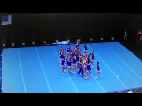 ECU European Cheerliding Championship 2016 Надежда Россия (не сначала)