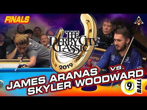 FINALS: James ARANAS vs Skyler WOODWARD 2019 DERBY CITY CLASSIC 9-Ball