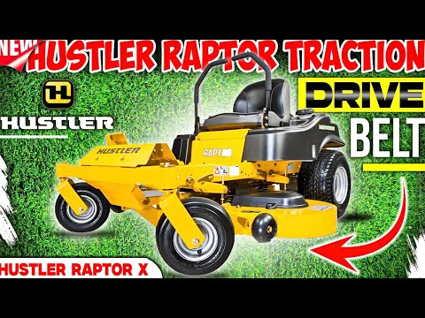 HUSTLER RAPTOR TRACTION BELT REPLACEMENT