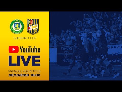 MFK Vranov nad Topľou - FC DAC 1904