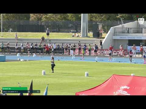 Girls U13 200m Timed Final 3: 2022/23 State Track and Field Championships