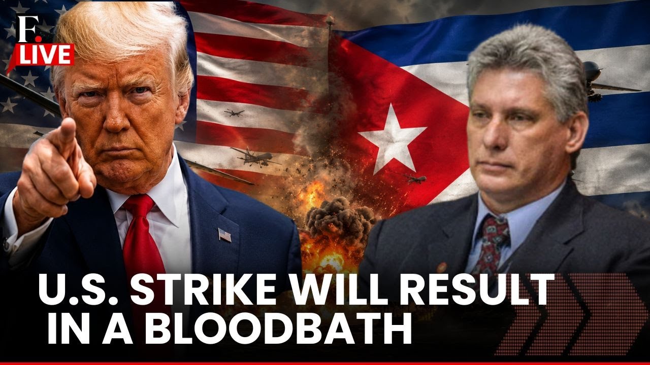 LIVE: Cuba Warns US Military Action will Lead to 'Bloodbath' | US-Cuba Tensions
