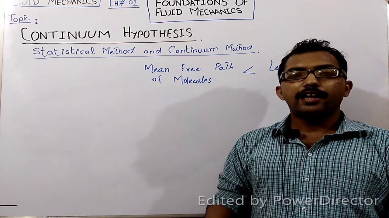 Fluid Mechanics | BS | Lecture 3 || Continuum Hypothesis
