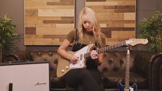 Video thumbnail for Arianna Powell Jams with the Harmony Silhouette by Harmony Guitars