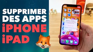 Supprimer et organiser vos apps sur iPhone • Bibliothèque d&#39;apps iOS 14