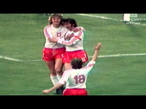 POLAND – HAITI 7-0 (1974 World Cup). LATO, DEYNA, SZARMACH AND GORGOŃ ARE THE SCORES