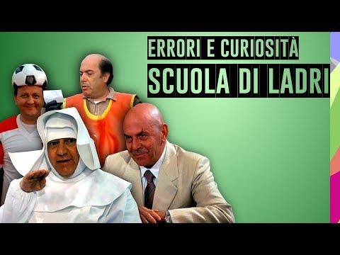 🎬 SCUOLA DI LADRI - ERRORI, CURIOSITÀ E FRASE FAMOSA - PAOLO VILLAGGIO, MASSIMO BOLDI, LINO BANFI