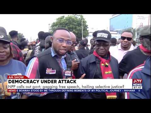 Democracy Under Attack? NPP Accuses Govt of Gagging Critics and Targeting Opponents |Matters Arising