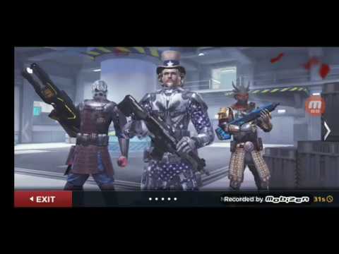 Modern Combat 5 TİER 9 PRESTIGE GUNS Heavy Class Tier 9 BUCKSHOT PRESTIGE