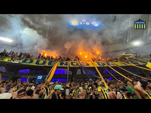 "CENTRAL INVADIO SANTIAGO - RECIBIMIENTO ROSARIO CENTRAL VS PLATENSE - COPA DE LA LIGA 2023 | CAMPEÓN" Barra: Los Guerreros • Club: Rosario Central