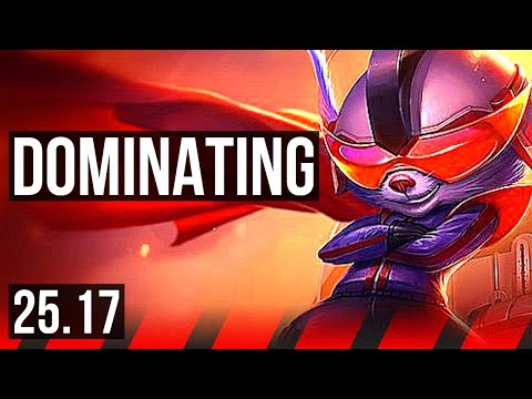 RUMBLE vs AATROX (TOP) | 9/1/8, Dominating | KR Master | 25.17