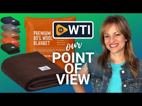 Woolly Mammoth Merino Wool Blanket - Large 66"" x 90 - WTI product video review