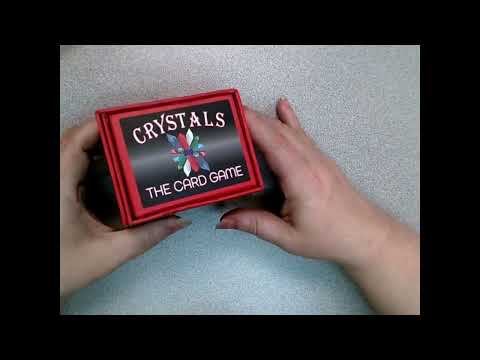 Unboxing and Review of Crystals the Card Game by Jiff Games