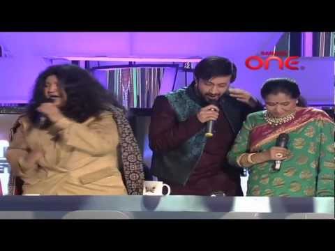 Asha Bhosle, Abida Parween, Runa Laila & Atif Aslam Live - Lal Meri Pat Full Version - HD Quality