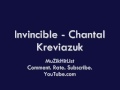Invincible - Chantal Kreviazuk [HQ] 