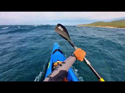 DOWNWIND TARIFA TO BOLONIA IN ROUGH WATER